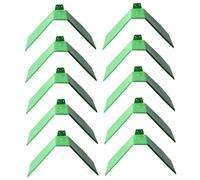 Support de perchoir à Oiseaux en Plastique, 10 pièces, pour perroquets et Oiseaux colombes