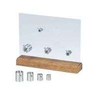 Support de perchoir en aluminium Nobby Pet Argenté 29 mm