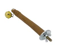 Support de perchoir pour oiseaux - Perchoirs pour perchoirs à calopsittes, fournitures ṕour oiseaux à branches debout, ṕerchoirs en bois de 41 g à 70 g, 9 x 5 x 4 cm, supports naturels p̀our p̀erchoir