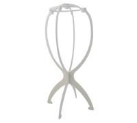 Support de perruque pliable, support de perruque multiple,Support de perruque de voyage portable - Perruque longue, support de perruques bouclées de perruque courte pour coiffer le support de casque d