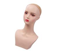 Support de perruque portable pour femme - Modèle d'entraînement pour salon de coiffure - Support de perruque portable pour salon de coiffure