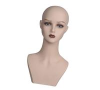 Support de perruque portable pour femme - Modèle d'entraînement pour salon de coiffure - Support de perruque portable pour salon de coiffure