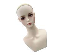 Support de perruque portable pour femme - Modèle d'entraînement pour salon de coiffure - Support de perruque portable pour salon de coiffure