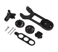 Support de phare avant en alliage d'aluminium de 130 mm pour guidon de vélo de route H11 H36 - Convient pour les accessoires de cyclisme - Noir