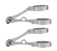 Support de phare de moto - Support de fixation de fourche, 39 mm-41 mm | Kit de fixation universel polyvalent pour lampe frontale sécurisée, support de fixation en métal pour une utilisation