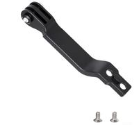 Support de phare de vélo Brompton, support de vélo pliable en alliage d'aluminium, support de caméra Go pour Dahon, support de lumière double oreille pour Neo, adaptateur compact et pliable (noir)