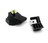 Support de phare de voiture Kit de réparation phares voiture pour tesla modèle Y 2021-2024 pieds en plastique noir, griffe fixation version soudée(1set left)