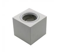 Support de Phare En Craie avec Anneau Aluminium pour Douille GU10 V-tac VT-716