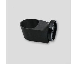 Support de phare en fibre de carbone pour tige de selle géante D-Fuse - Support stable pour feu arrière Bryton pour Garmin - Noir mat 3K - Léger - Convient pour 25,8 x 29,5 mm - Installation sans