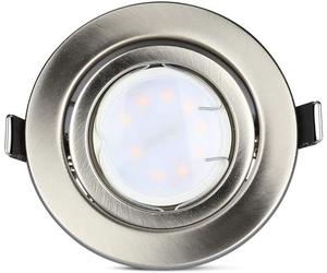 Support de Phare Encastré Mat Pivotant Avec Luminaire LED GU10 5W (conf.3PZ)
