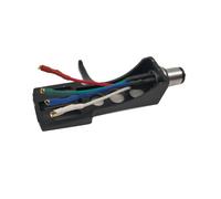 Support de Phono en Vinyle Tourne-Disque Headshell Universel LP Phono Cartouche Remplacement TêTe de Phonographe Porte-Stylet Fil Conducteur