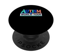 Support de pièces de Puzzle pour Parents autistes et défenseur de l'Autisme PopSockets PopGrip Adhésif