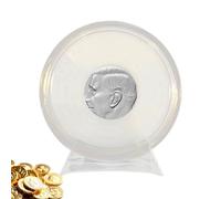 Support de pièces en acrylique transparent - Vitrine de protection pour collectionneurs et rangement de pièces | résistante aux rayures pour pièces à collectionner, organiseur Tran