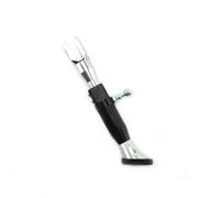 Support de Pied Béquille Latérale De Stationnement Moto Pour Silver Wing Hornet CB600 CBR1100XX CB 650R XR250(Silver)