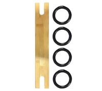 Support de pied de chaise haute en bois - Chaise réglable en hauteur, planche ergonomique antidérapante, extension de siège de salle à manger en bois naturel | Repose-pieds de chaise pour une assise