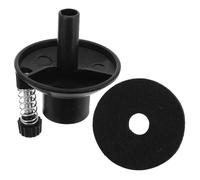 Support de Pied de Cymbale Noir 1 Set pour Jazz Drum | Manchons Feutre pour Cymbale, Support Plastique et Métal, Usage Polyvalent en Création Musicale et Spectacles