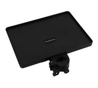 Support de Pied de Microphone Trépied Réglable Noir en Plastique
