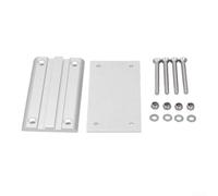 Support de pied de table amovible en alliage d'aluminium pour camping-car, caravane et camping-car, adapté aux pieds de table de base, fournit un positionnement flexible et une solution d'économie