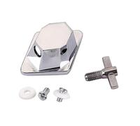 Support de Pied de Tom Basse en Métal Argenté Wc82 Plusieurs styles | Équerre Plate, Pièce de Batterie pour Floor Leg et Tom, Accessoire Musique Compact et Facile à Utiliser Style Aléatoire