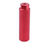 Support De Pied En Alliage Métallique Pour Vélo Bmx,Chevilles D'appellation Arrière,Plomb Antidérapant,Assistance De Connexion,Accessoires De Vélo,3 "",8"",1 Pièce - Type Red