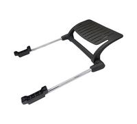 Support de pied ergonomique pour chaises de bureau Repose-pieds coulissant réglable avec plateforme de 33,19 x 29,2 cm - Style B