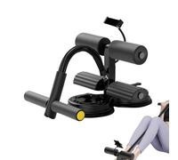 Support de pied pour s'asseoir, appareil portable d'aide aux abdominaux avec support de téléphone - Équipement d'entraînement réglable pour l'entraînement de la force centrale, hommes et femmes