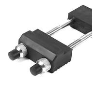 Support de pierre à aiguiser pour évier Shapton en verre noir chromé fer silicone professionnel réglable antidérapant pierre à aiguiser support de base de pierre à huile