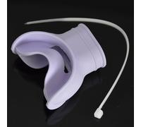 Support de pieuvre pour régulateur de plongée et tuba avec rainure de fixation conçue pour garder l'embout buccal sécurisé et de la saleté ou du sable (violet)