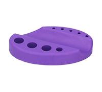 Support de Pigment de Tatouage, Support de Porte-stylo de Tatouage Léger et Lavable pour la Maison pour Magasin de Tatouage (Support de couleur en silicone violet)