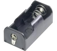 Support de pile 1x LR14 (C) Goobay 12473 raccordement à souder (L x l x H) 25 x 60.5 x 30 mm