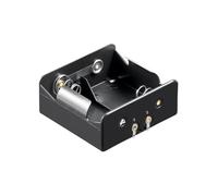 Support de pile 2x LR20 (D) Goobay 11033 connexion à souder (L x l x h) 73 x 71 x 31 mm