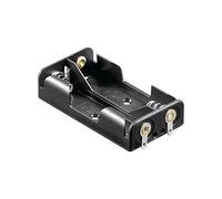 Goobay Support de pile 2x LR6 (AA) 46552, raccordement à souder, 58×32×14,5 mm