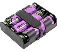 Support de pile 3x LR6 (AA) MPD BK-1280-PC6 raccordement à souder (L x l x H) 60 x 48 x 17 mm 1 pc(s)