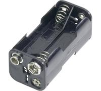 Support de pile 4x LR3 (AAA) Goobay 11990 raccordement par empreinte pile 9V (L x l x H) 54.5 x 26 x