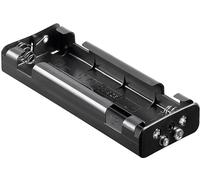 Support de pile 6x LR14 (C) Goobay 10876 raccordement par empreinte pile 9V (L x l x H) 159 x 57.3 x 24.9 mm