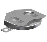 Support de pile bouton CR2016, CR2020, CR2025 Keystone Electronics SMT Holder for 20mm Cell-Tin Nickel Plate