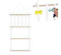 Support de pince à cheveux, organisateur mural d'arc de cheveux,Support d’affichage mural en bois | Support d'accessoires pour cheveux de filles, organisateur peu encombrant pour pinces à cheveux