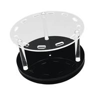 Support de pince à épiler à 12 trous pour extensions de cils, pinces à épiler, étagère de rangement pratique en acrylique