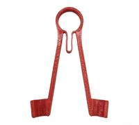 Support de pince à épiler de sonde multimètre de 7,6 cm avec design ergonomique pour des tests précis SMD et une utilisation pratique à une main (rouge)