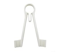 Support de pince à épiler de sonde multimètre de 7,6 cm avec design ergonomique pour des tests précis SMD et une utilisation pratique à une main (blanc)