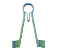 Support de pince à épiler de sonde multimètre de 7,6 cm avec design ergonomique pour des tests précis SMD et une utilisation pratique à une main (vert)