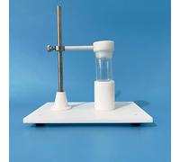 Support de pince for électrode de laboratoire avec coupelle d'électrolyse de 25 ml - Support de fixation for électrolyse en acier inoxydable et PTFE