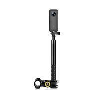 Support de Pince pour Caméra, Caméra Selfie Stick pour Insta 360 One Action Camera, Vélo et Moto Guidon Support de Montage pour Caméra