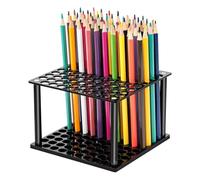 Support de pinceau de peinture - Design à fente multiple robuste | Pepch Organizer Pinting Rack | Stand Stand maintient les pinceaux bien rangés accessibles pour les études d'étudiants D