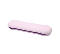 Support de pinceaux de maquillage de voyage en silicone souple - Boîte de rangement pour cadeaux de voyage - Pochette de maquillage tendance et portable en silicone