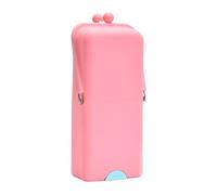 Support de pinceaux de maquillage, organisateur de rangement pour cosmétiques, sac de voyage à base à ventouse, matériau portable robuste, facile à transporter, design compact et léger pour femmes