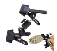 Support de - Pinces Métalliques Réglables, Rotation 360 Degrés 10,5x8x16cm Support de Tambour à Broder, Point de , Pince de Table en Métal | Cadre Mains Libres pour Passionnés