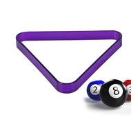 Support de piscine | Accessoires de billard réutilisables | Support triangulaire pour boule de billard | Pour maison, hall, club, bar, salle de jeux, enseignement, match d'entraînement quotidien