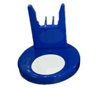 Support de pistolet à colle - Plateforme stable et étanche pour stylo de colle intégré, tapis de protection pour plan de travail, ajustement universel | Un organisateur indispensable pour la station