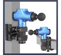 Support de pistolet de massage pour le dos, support de pistolet de massage musculaire à percussion pour l'automassage， Compatible avec la plupart des pistolets de massage